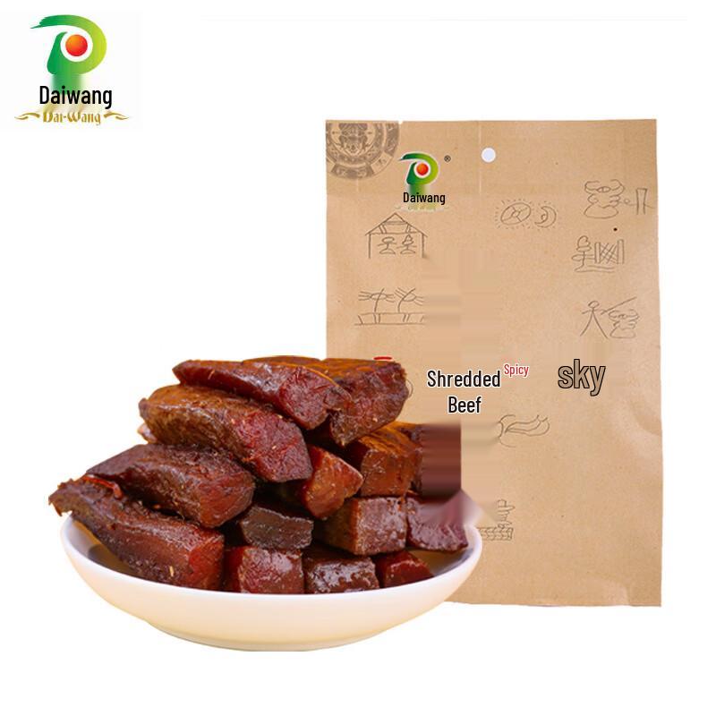 Daiwang Spicy Hand-Shredded Beef Snack 65g