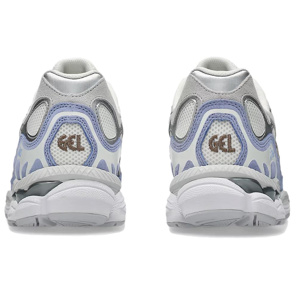 Asics GEL NYC Abrasion Resistant Low top Running Shoes Unisex White Blue 1203A953-100