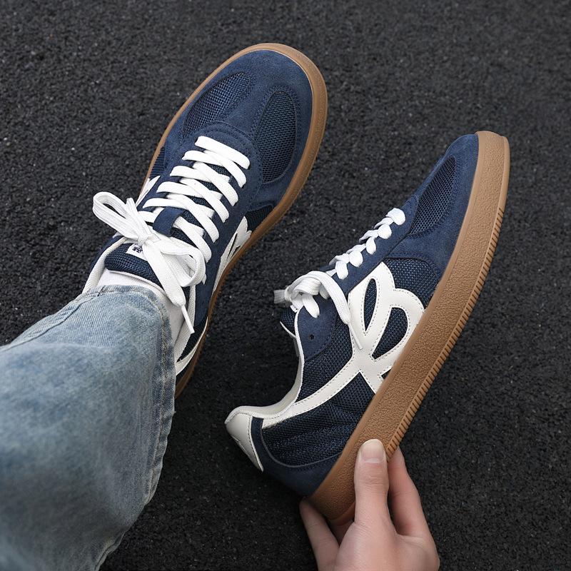Men's shoes summer breathable new little white shoes men's trend versatile mesh sports and leisure board shoes