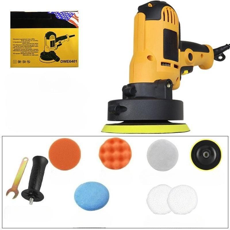 Electric Car Polisher Car Beauty Waxing Machine Adjustable Speed Sanding Waxing Tools Automotive Polishing Scratch Repair