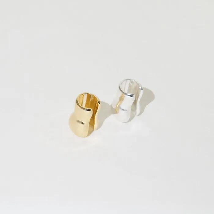 Round Hole & Forms - Ear Cuff 03 (2colors)