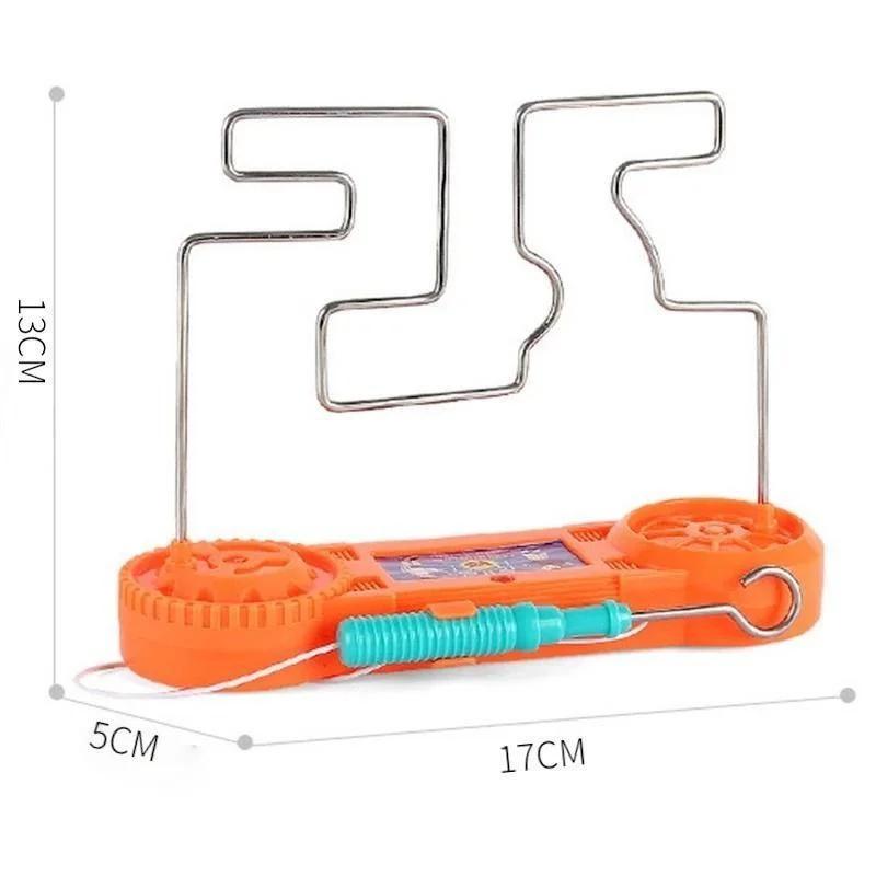 Kids Collison Electric Shock Toy Education Electric Touch Maze Game Party Funny Game Science Experiment Toys For Children Gift