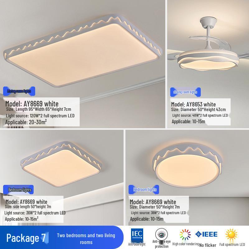 2025 Modern Minimalist Ceiling Light - Cream Style Living Room Main Light