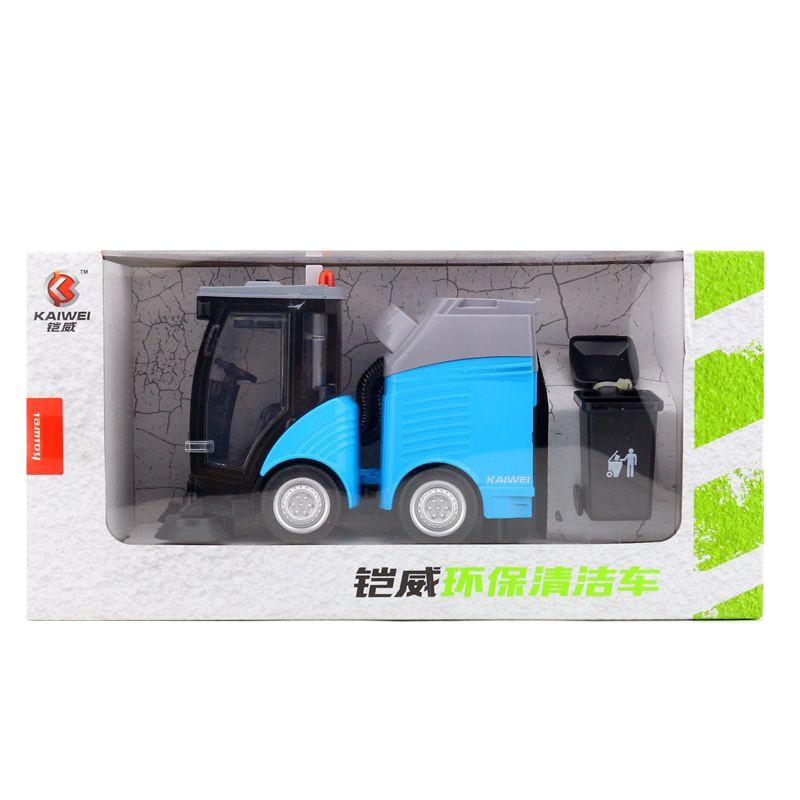 Truck Childrens Garbage Car Model Alloy Toy With Inertia Control Collectors For