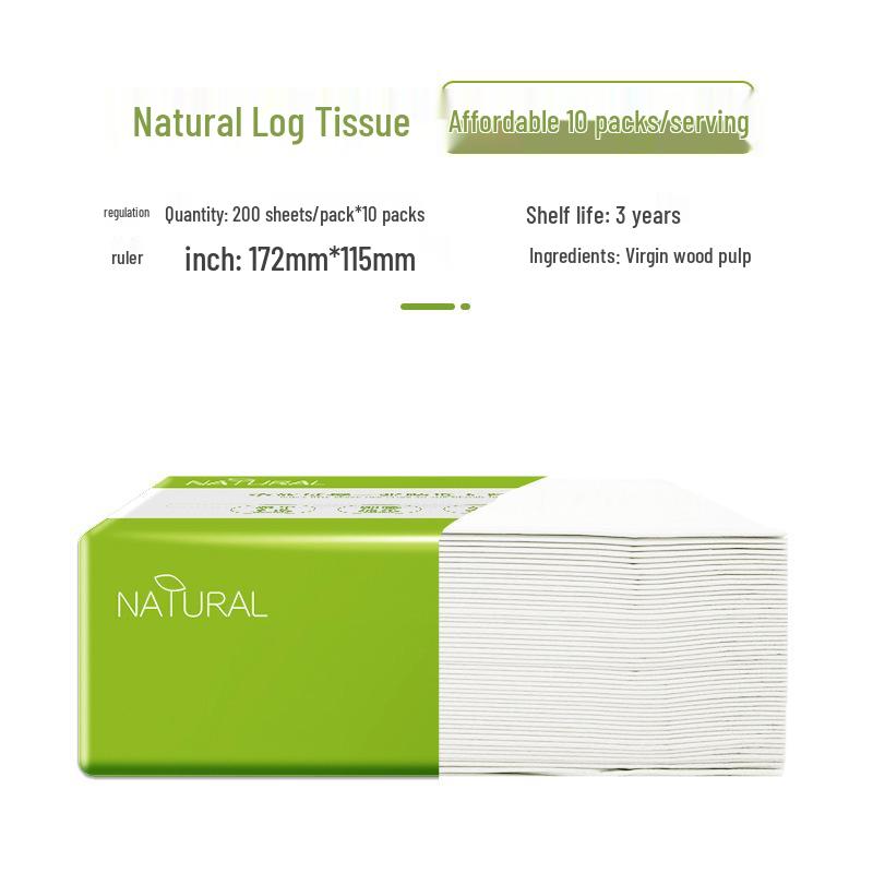 Hotel & Restaurant Tissue Value Pack - 50 Commercial-Grade Toilet Paper Packs for Household Use
