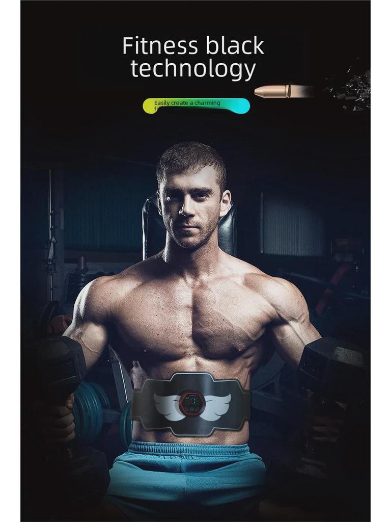 Intelligent Abdominal Muscle Toner for Men - Home Fitness Equipment for Weight Loss