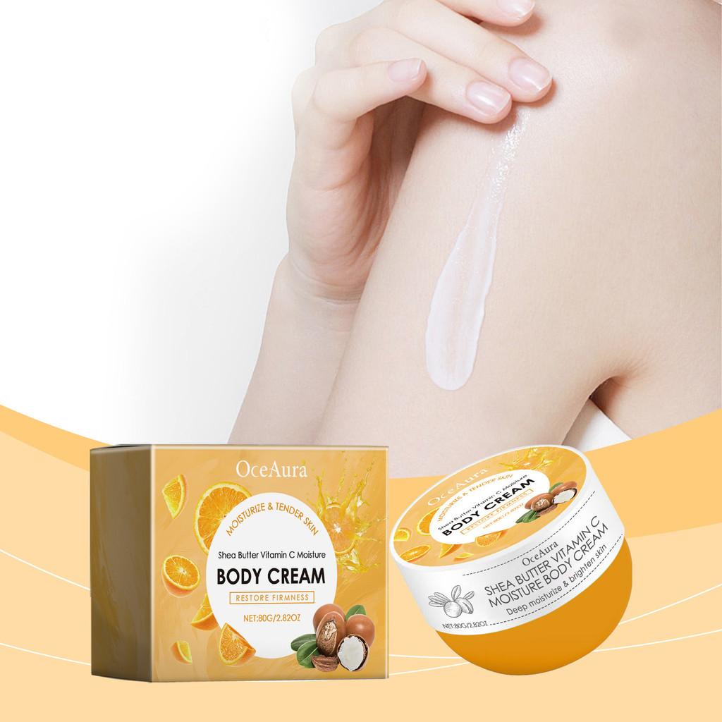 Oceaura Luxurious Shea Butter Body Lotion For Deep Moisturizing And Silky Smooth Skin