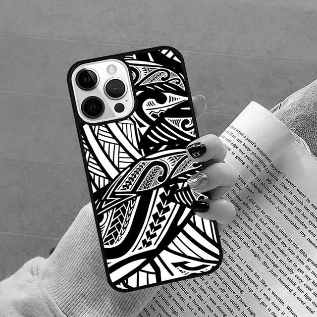Polynesian Mix Phone Case For iPhone 17 Air 16 Pro Max 15 14 Plus 12 13 Soft Bumper Shell Cover Coque