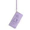 For Samsung Galaxy S26 Ultra Case Wallet Stand Lotus Imprint Leather Phone Cover with Wrist Strap