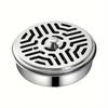 New 1pc Stainless Steel Mosquito Coil Box Cover Mosquito Coil Tray Large Ash Tray Outdoor Portable Mosquito Coil Holder