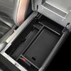 EDBETOS Center Console Organizer Tray Compatible With Nissan Pathfinder Accessories   2024 2025 R53 Interior Secondary Armrest Storage Glove Box