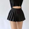 Sexy Women Pleated Skirts High Waist Summer Vintage Mini Skirts Korean Tennis Student White Designed Dance Skirt
