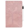 Compatible with Honor 9 / 12.1-Inch Tablet Case with Tree of Life Embossed Pattern, Built-in Stand, Shockproof Slim Folio Cover with Auto Sleep/Wake