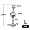304 Stainless Steel Swing Ball – G-Spot & Anal Beads with Prostate Stimulation | Metal Butt Plug & Kegel Ball for Women & Men