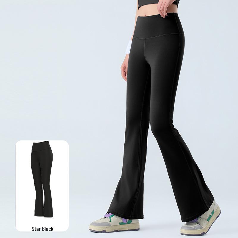 Women's Summer Flared Yoga Pants - Slimming, Hip-Lifting, High Elastic Fitness Wear