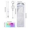 80pcs Customizable Ballpoint Pen Crafting Kit Personalized Pens and Keychain Set Accessories Practical Office Supplies
