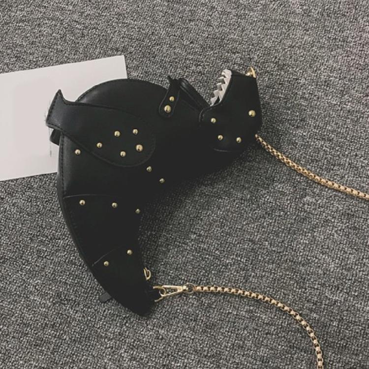 Chic PU Dinosaur Handbag Shoulder Bags Lightweight Crossbody Bag for Girls