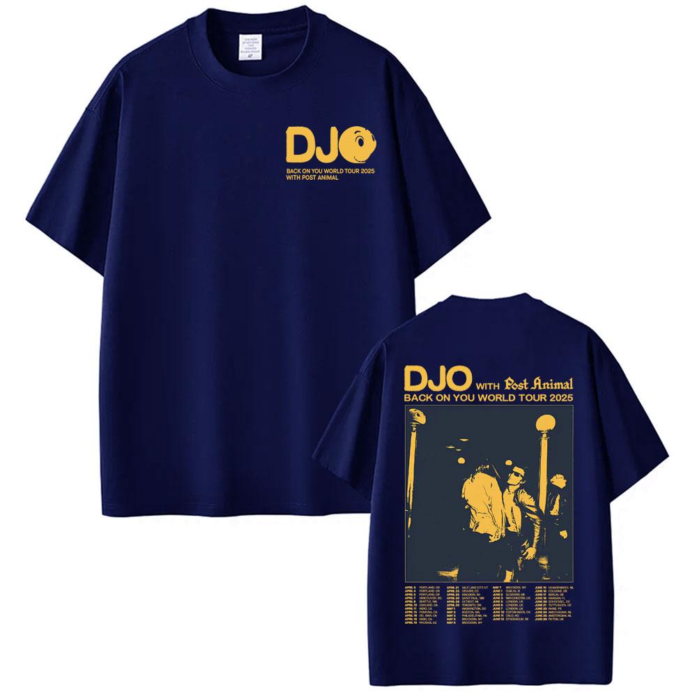 Djo Back on You World Tour 2025 Graphic Tshirts Unisex Women Clothing Hip Hop Street Tshirt 100 Cotton Comfort Hot Sale T Shirts