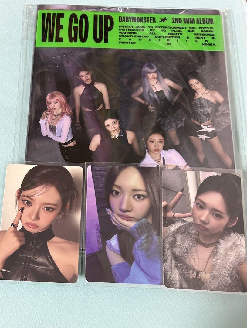 

[USED] BABYMONSTER WE GO UP WE VER Lola trading cards (3 pieces)