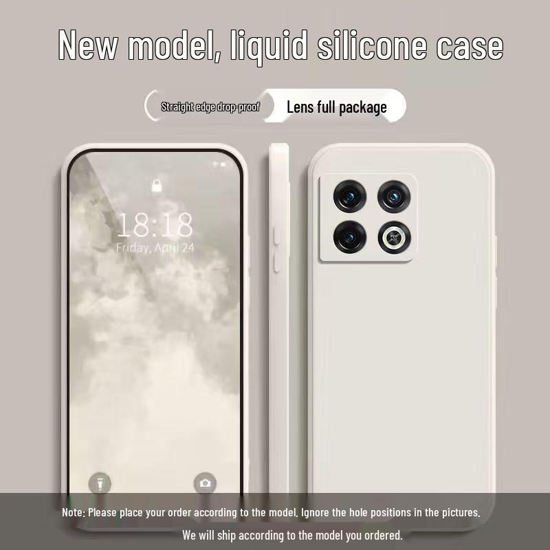 OnePlus 10 Pro Liquid Silicone Case - Full Coverage, Drop Protection, Skin-Friendly, High-Grade.