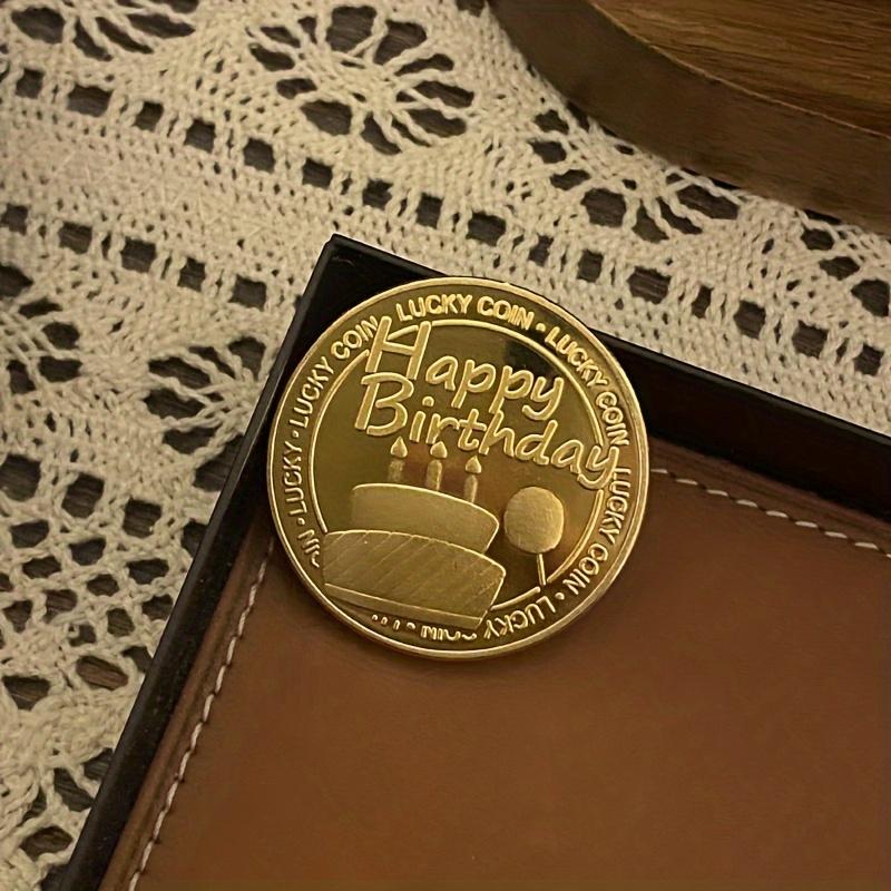 1pc Commemorative Medal, Festival Celebration, Lucky Coin, Happy Birthday Commemoration