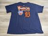 Detroit Tigers 1984 World Series Champions T-Shirt Majestic Throwback Size XL