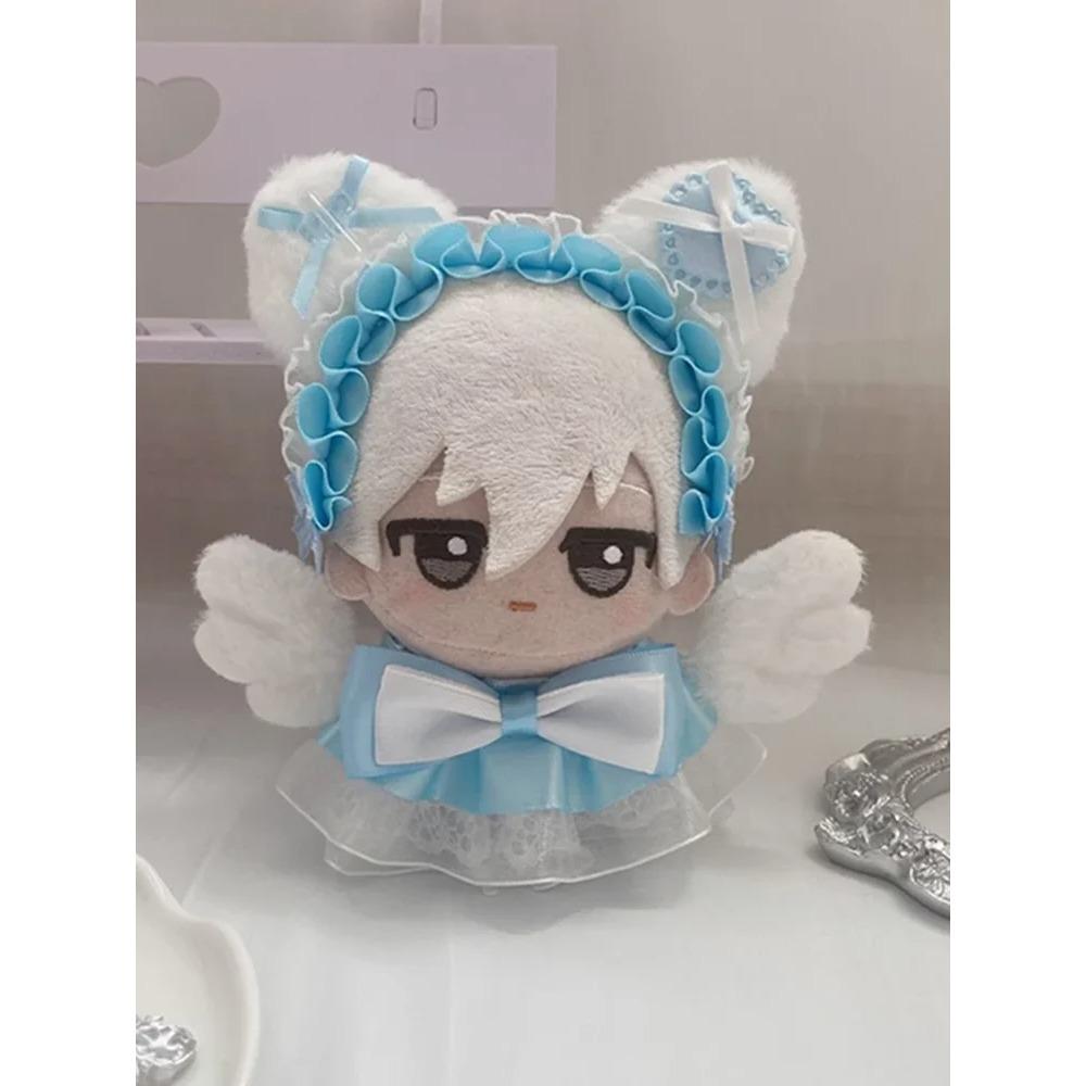10cm Nunu Doll Cute Clothes Kpop Idol Doll Gorgeous Clothes Zayne Rafayel Sylus Xavier Cotton Doll Replacement Dress