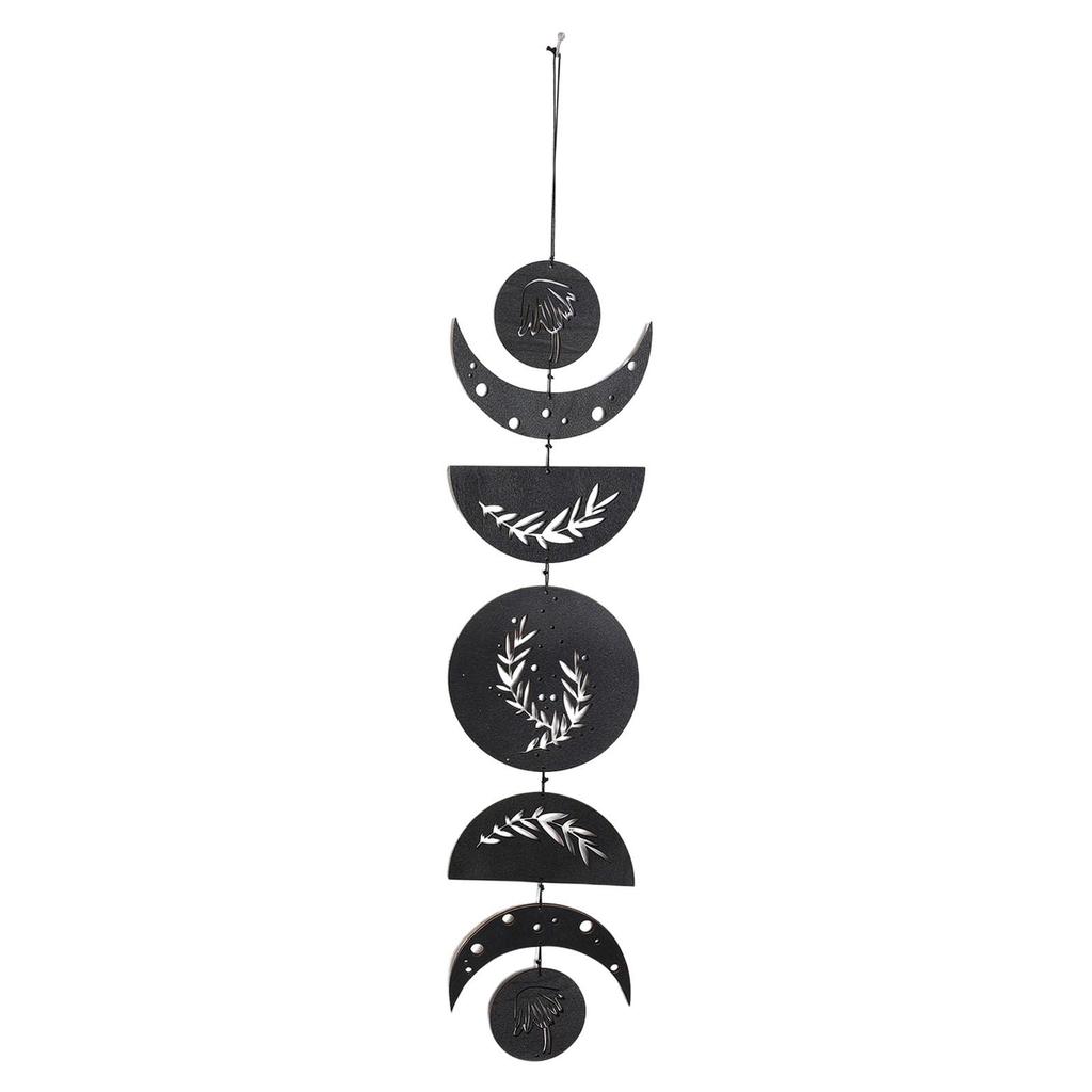 2Pcs Bohemian Moon Phase Wall Hanging Hotel Home Living Room Dorm Decoration