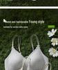 Seamless Push-Up Wireless Bra for Women with Side Support and Fixed Cups