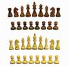 Title Stonecraft Tall Edition Wooden Chess Staunton Style Figurine 9.5cm King/Pawn Collector's Piece,