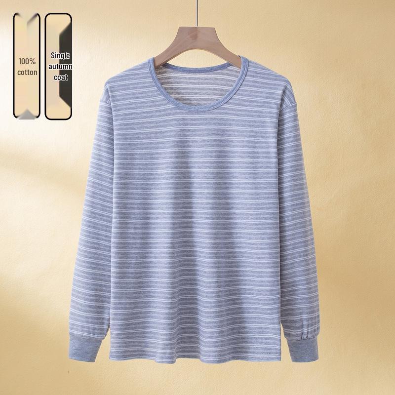 Teen Boys' Cotton Long Sleeve Autumn T-Shirt - Mid & Big Sizes Available