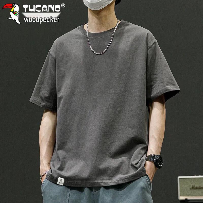 TUCANO Men s Short Sleeve Round Neck Pure Cotton T-Shirt M