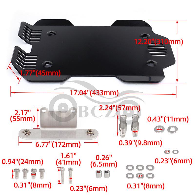 Universal Engine & Chassis Protection Plate for Baoma R18