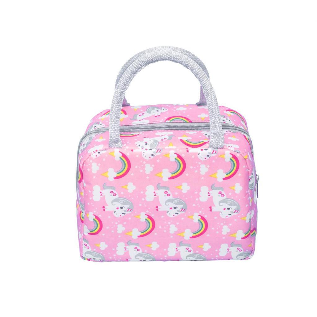 Přenosná chladící taška Ledový balíček Box na oběd Izolační balíček Izolované termální jídlo Piknikové sáčky Taška pro ženy Dívka Děti Děti