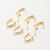 6pcs/lot 14K 18K Gold French Blank Lever Earing Hook Open Ear Ring Clips Clasp For DIY Jewelry Hoop Pendants Making Acceissories