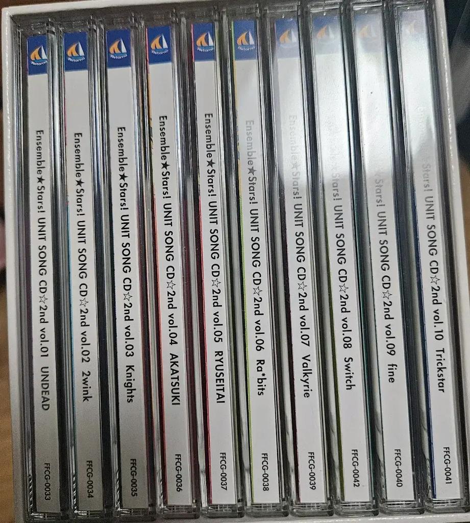 ENSEMBLE STARS Ensemble Stars Unit Song CD 2nd Set Sale Used