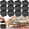 32/8 Stück Möbelhöher Verstellbare Bettfüße Quadratische Stapelbare Bettblöcke Hubhöhe 1", 2" oder 3" Für Tisch Schreibtisch Sofa