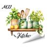 Adesivi Murali Autoadesivi Acquerello Adesivi da Cucina, Limone Verde Pianta Teiera Auto?Adesivi, Carta a Prova di Olio Impermeabile Fornello