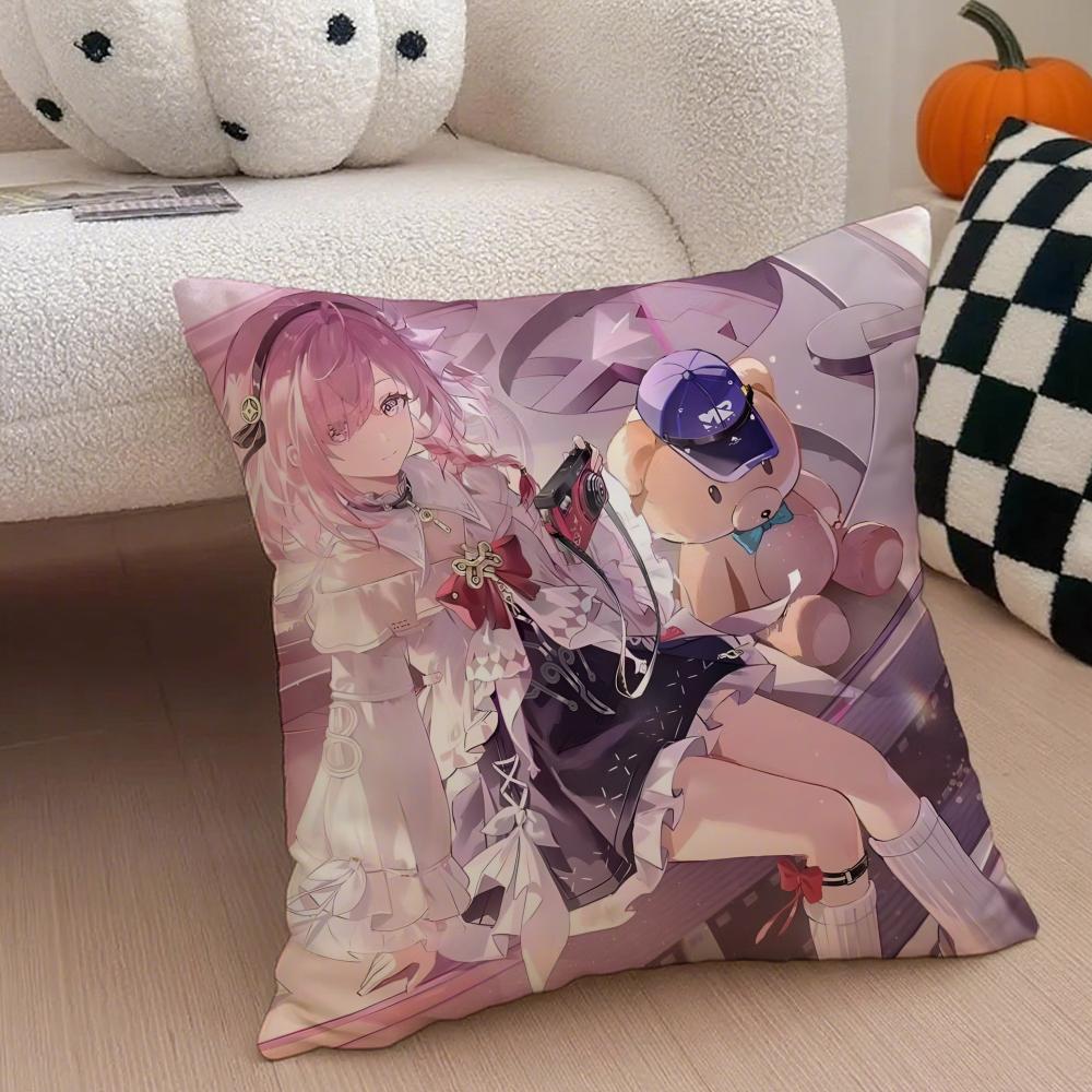 Fashion Animated AAether Gazer ICONS Cushion Cover Throw Pillow Cover Hidden Button Durable Polyester Chair Cushion