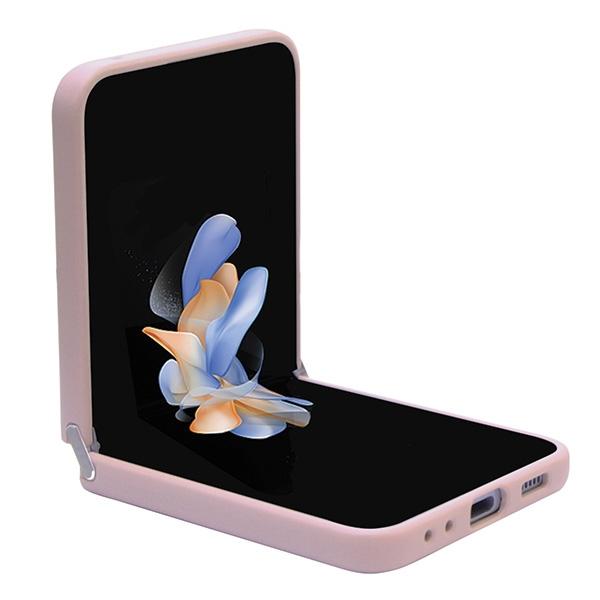 Guess Guhczf5Hggshp F731 Z Flip5 Pink Hardcase Glitter Script