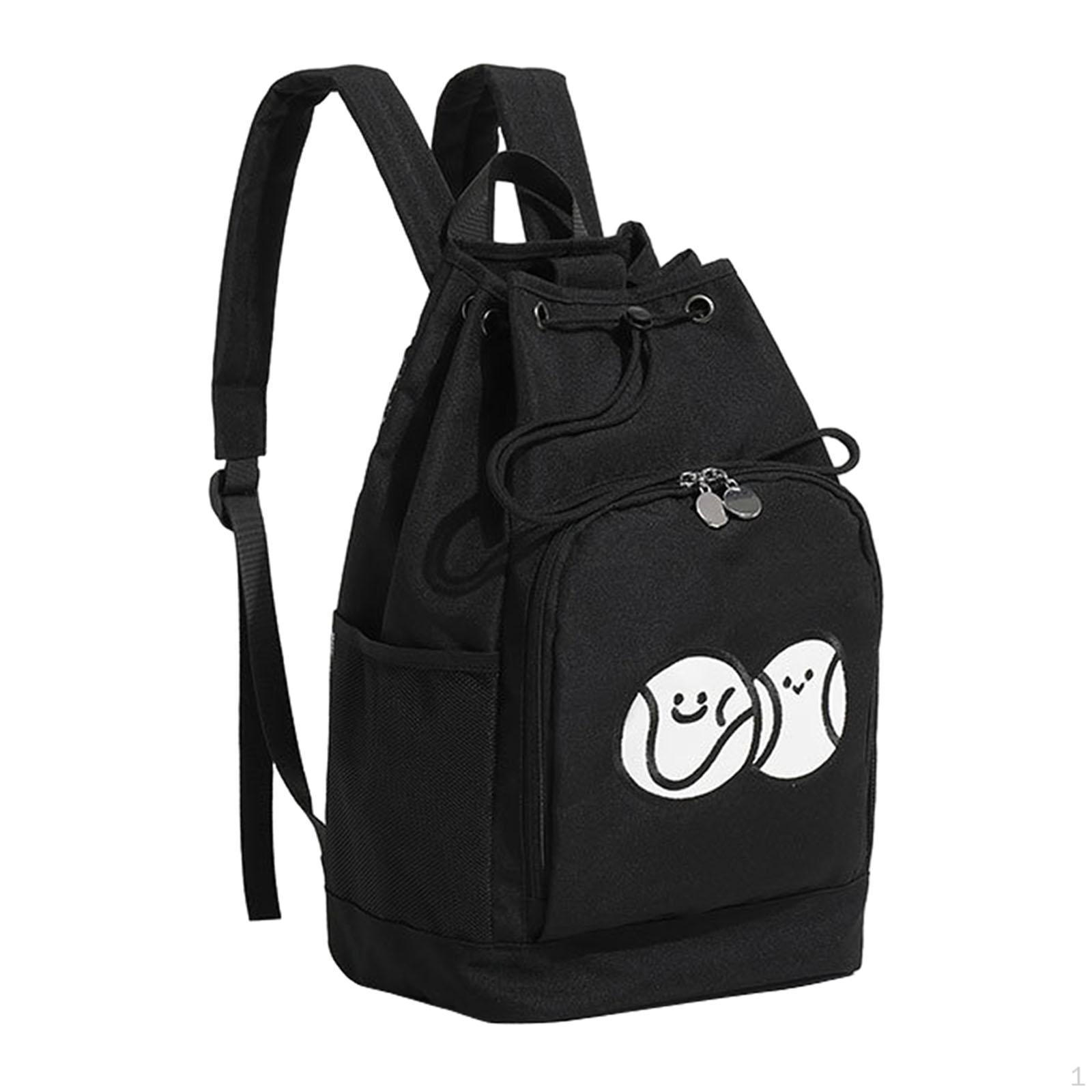 

Рюкзак Pickleball Теніс Ракетки Сумка Бадмінтон Сквош Багатофункціональна сумка чорний