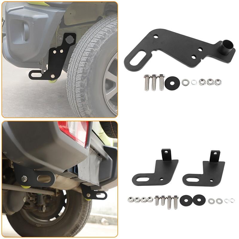 Metal Black Front Tow Hook Cover for Suzuki Jimny  20 21 22 23 24+ Exterior