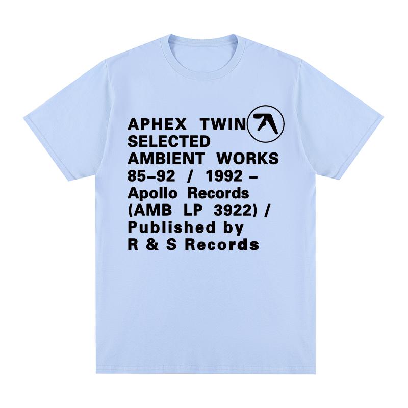 APHEX TWIN Vintage T-Shirt Y2K Streetwear Kleidung Geburtstagsgeschenk Baumwolle Herren T-Shirt Neues T-Shirt Damen Tops