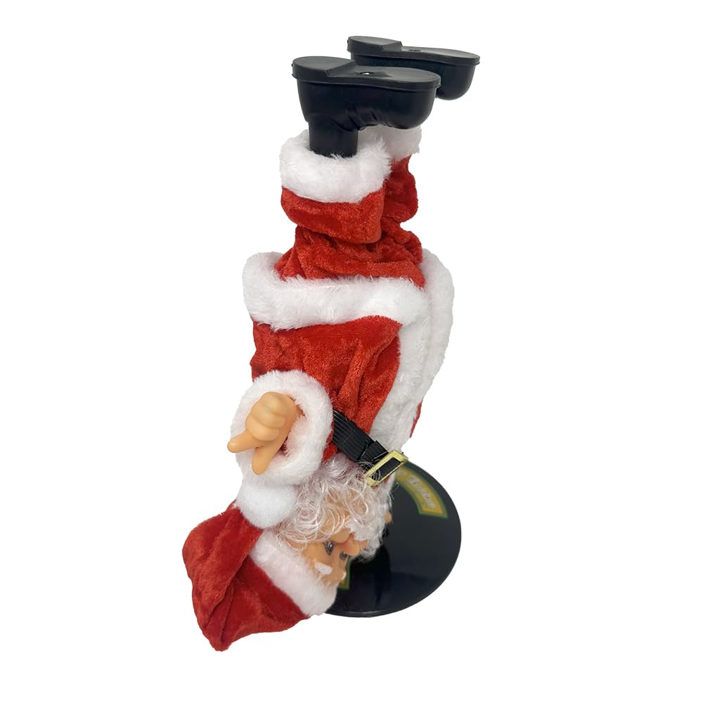 Drehender Weihnachtsmann Brech-Gimmick Figur Puppe Weihnachtsausstellung ca. 23cm
