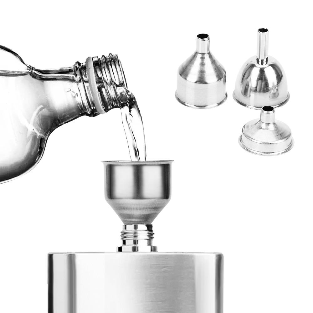 To Clean Metal Stainless Steel Oil Vinegar Wine Spice Household Kitchen Tool Funnel Filling Tool