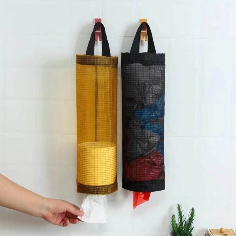 Efficient Nylon Wall Hanging Bag For Household Essential Space Efficient Solution For Organizing Trash Bags In Pantries Garage Or Office