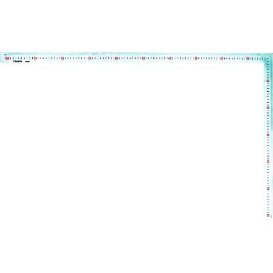 TRUSCO Silver Carpenter Ruler 1m x 60cm Large TK-1006CN Measuring