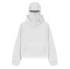 Y0K Unisex Streetwear Letter Print Hooded Zipper Sweatshirt (Autumn/Winter European & American Style)