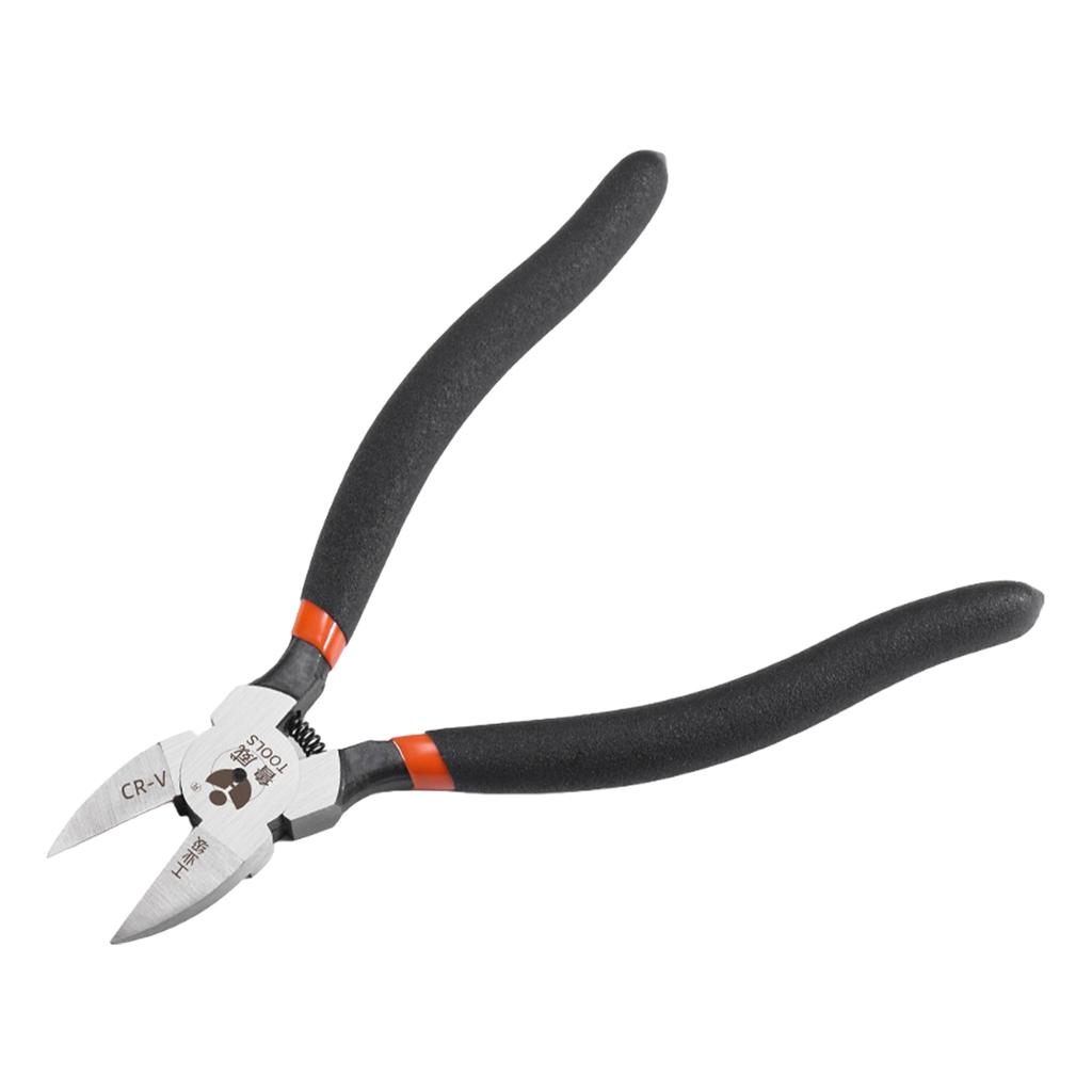 Industrial Nozzle Pliers Steel Double Edged Nozzle Pliers Hand Tools Diagonal Electrical Cutting with Ergonomic Handle