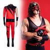 Wwe Kane Costume Kids Cosplay Jumpsuit With Mask For Halloween Party